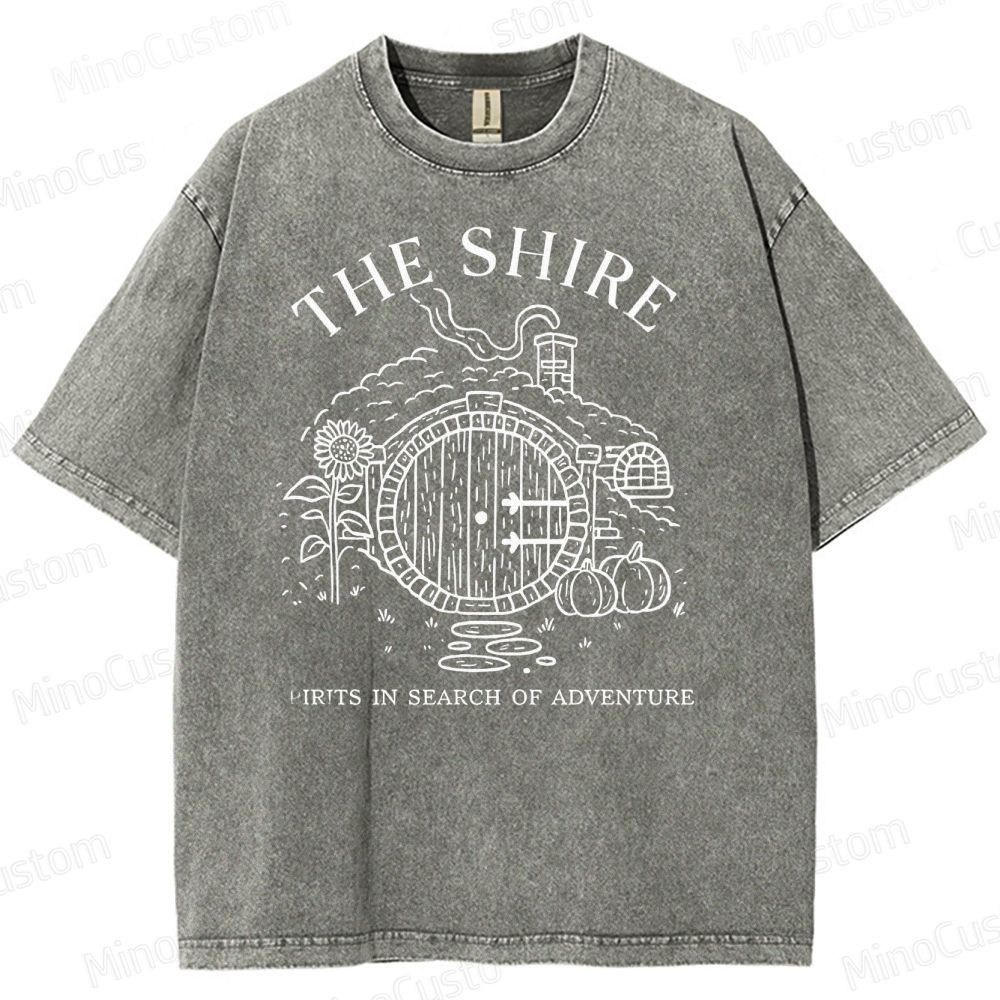 The Shire Hobbit Hole Washed T-Shirt 