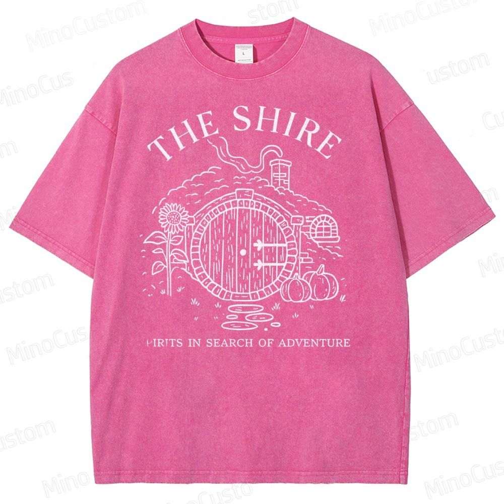 The Shire Hobbit Hole Washed T-Shirt 