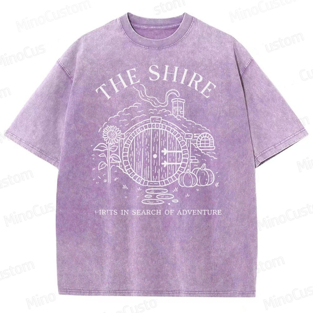 The Shire Hobbit Hole Washed T-Shirt 