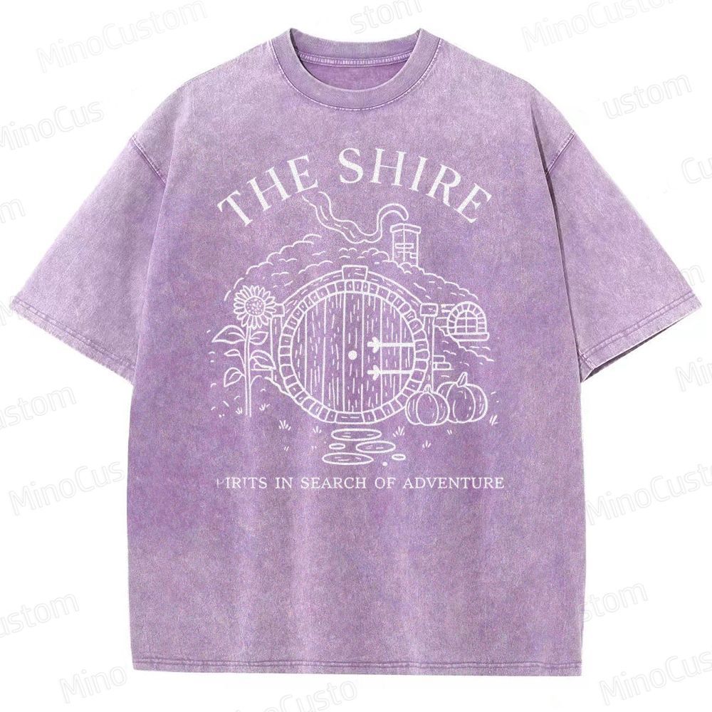 The Shire Hobbit Hole Washed T-Shirt 