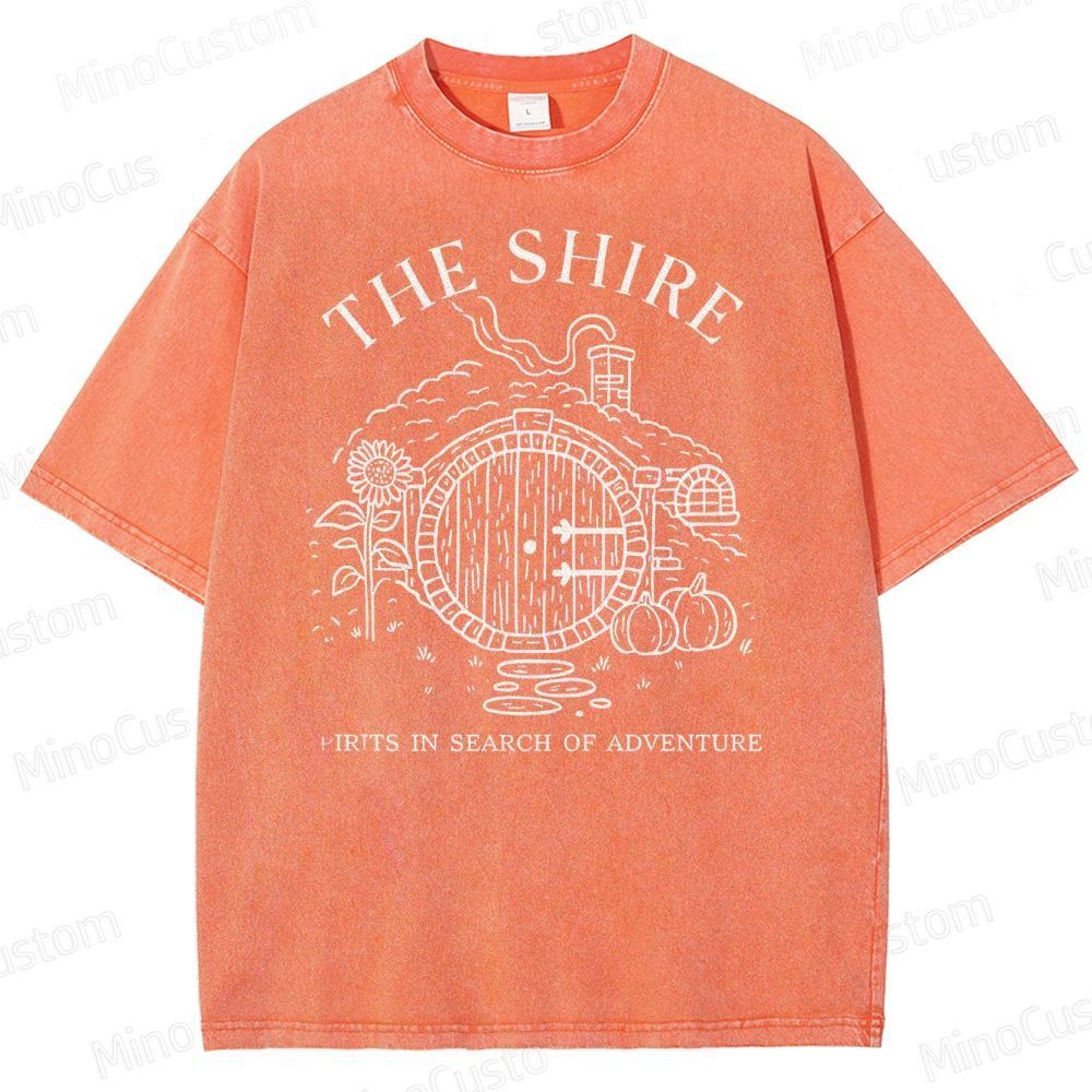 The Shire Hobbit Hole Washed T-Shirt 