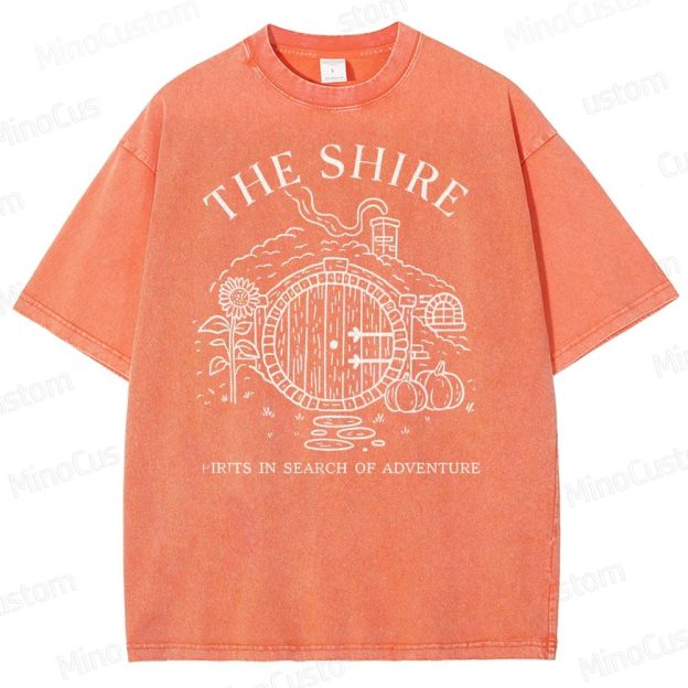 The Shire Hobbit Hole Washed T-Shirt 
