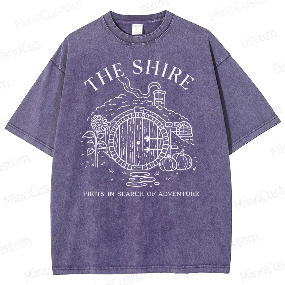 The Shire Hobbit Hole Washed T-Shirt 