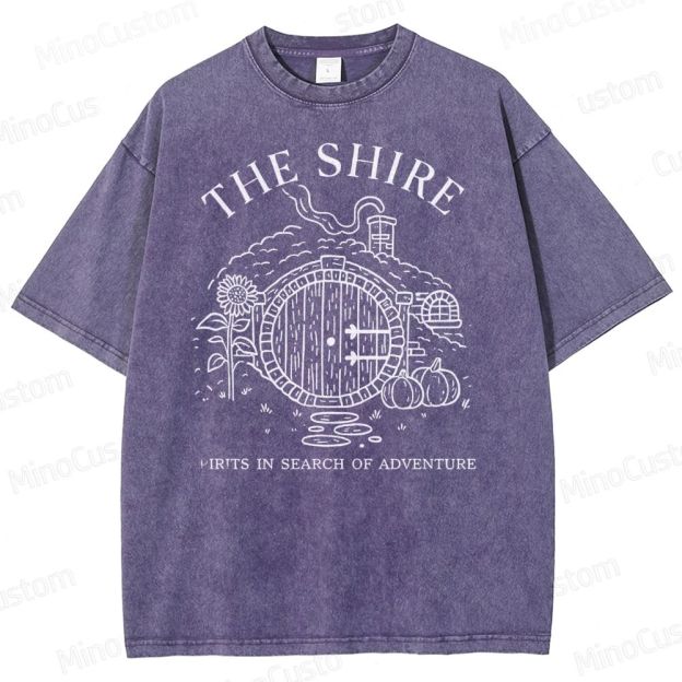 The Shire Hobbit Hole Washed T-Shirt 