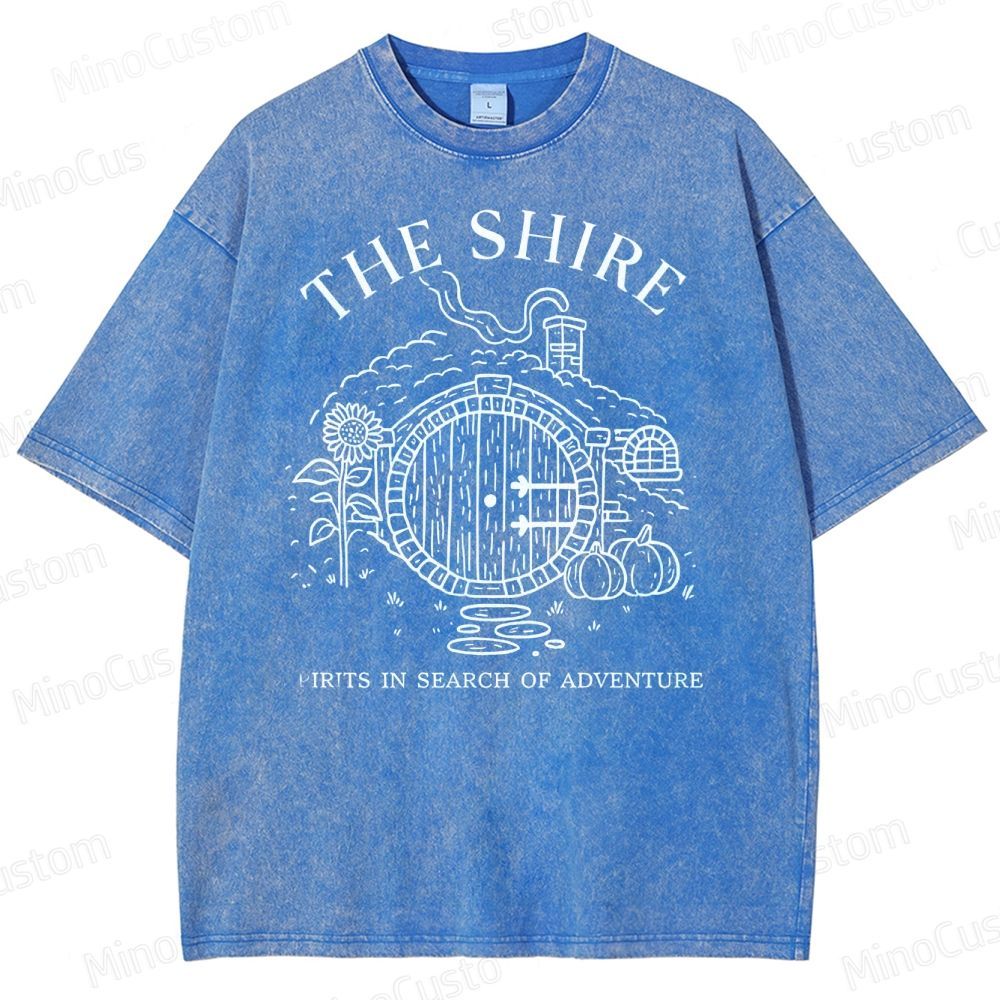 The Shire Hobbit Hole Washed T-Shirt 