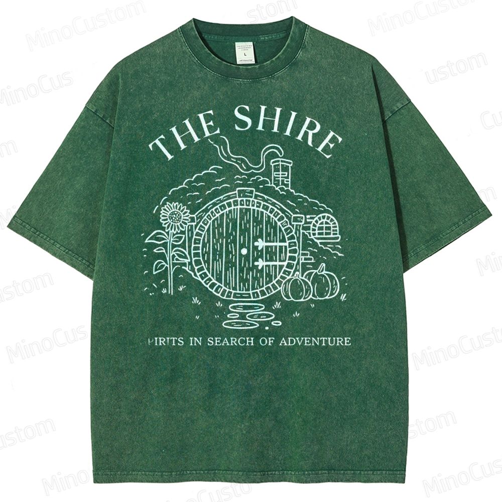 The Shire Hobbit Hole Washed T-Shirt 