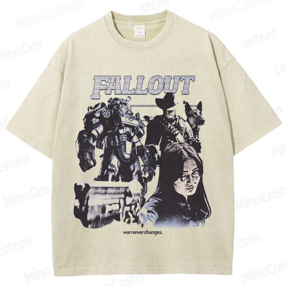 Fallout Game Washed T - Shirt