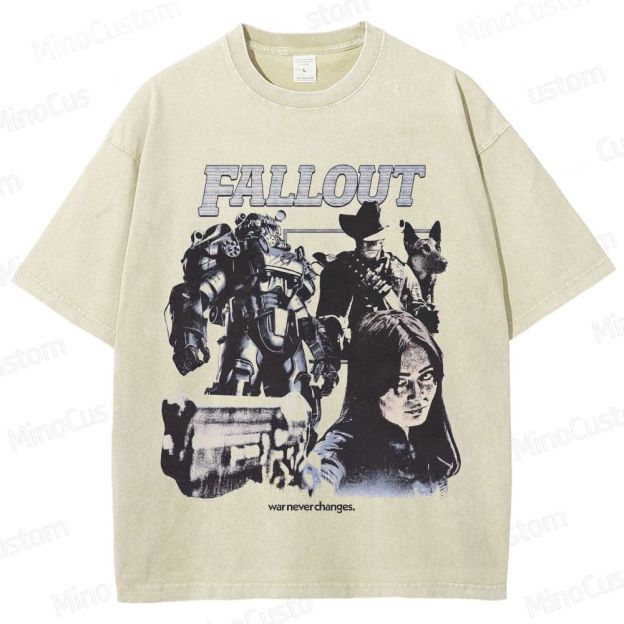 Fallout Game Washed T - Shirt