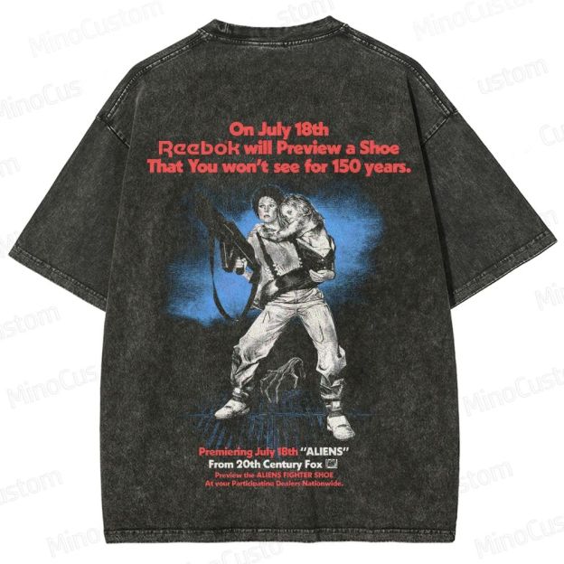 Aliens x Reebok Vintage Washed T - Shirt