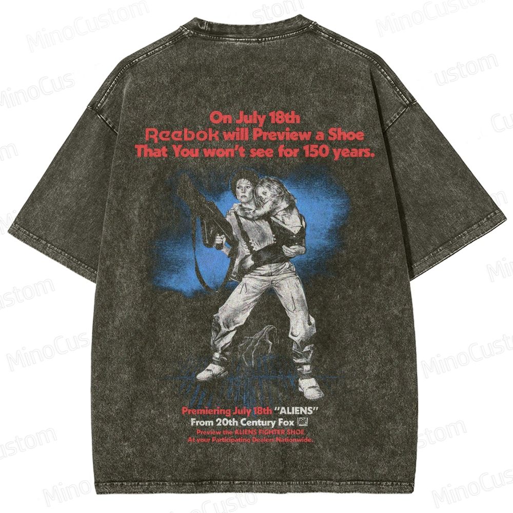 Aliens x Reebok Vintage Washed T - Shirt