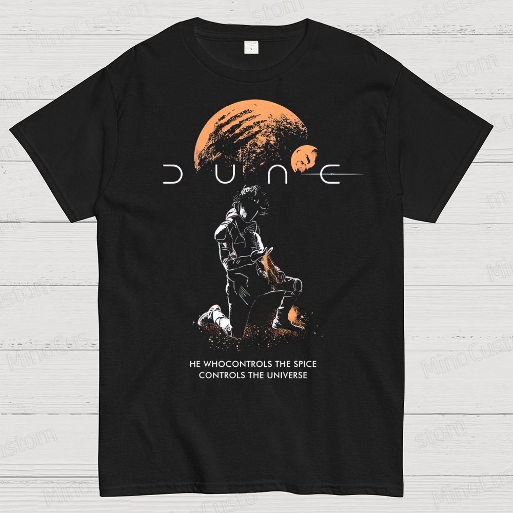 DUNE – He Who Controls The Spice Cotton T-shirt