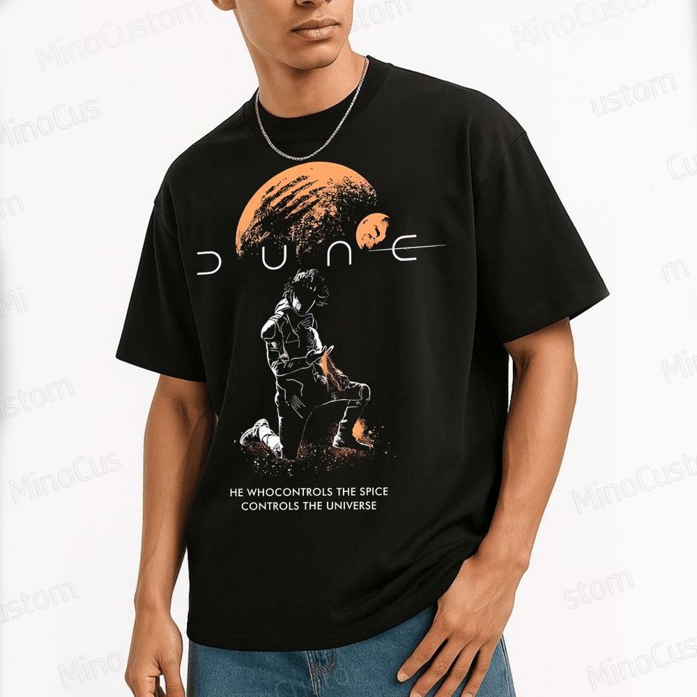  DUNE – He Who Controls The Spice Cotton T-shirt 