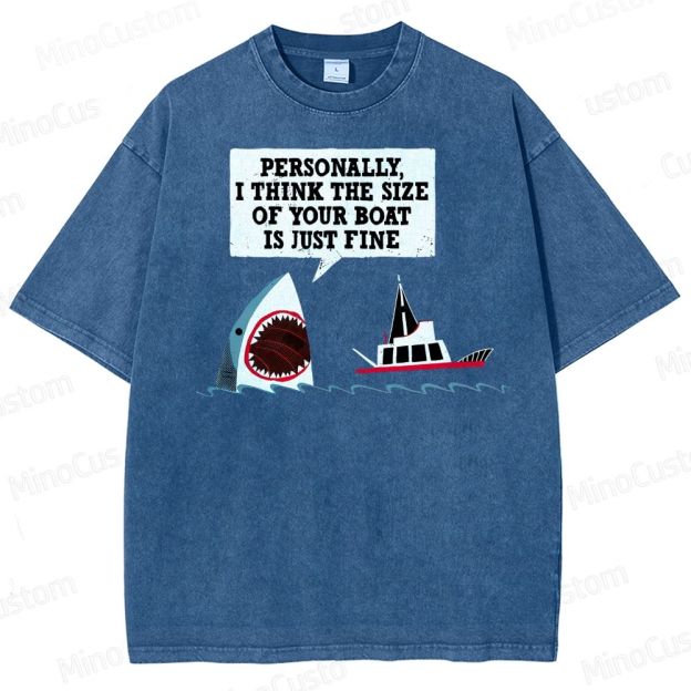 Polite Jaws Washed T-Shirt 