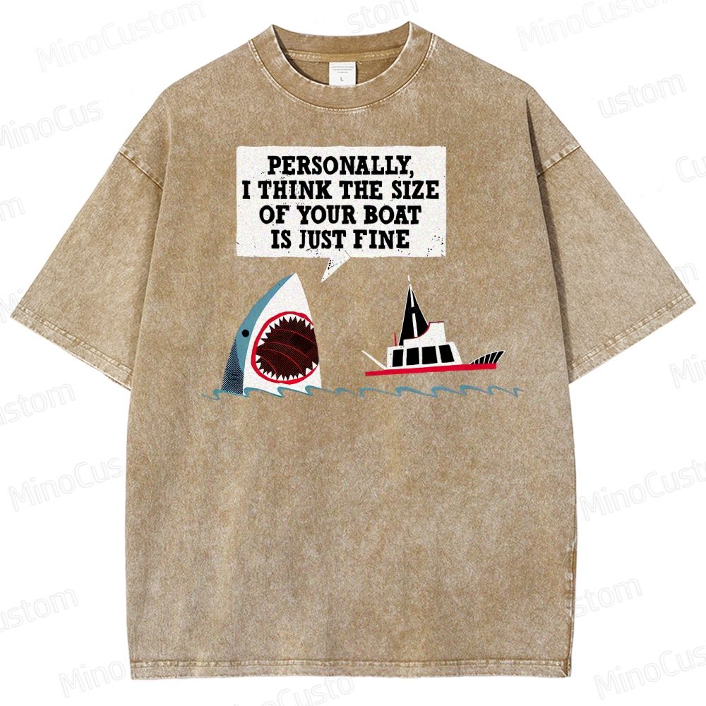 Polite Jaws Washed T-Shirt 