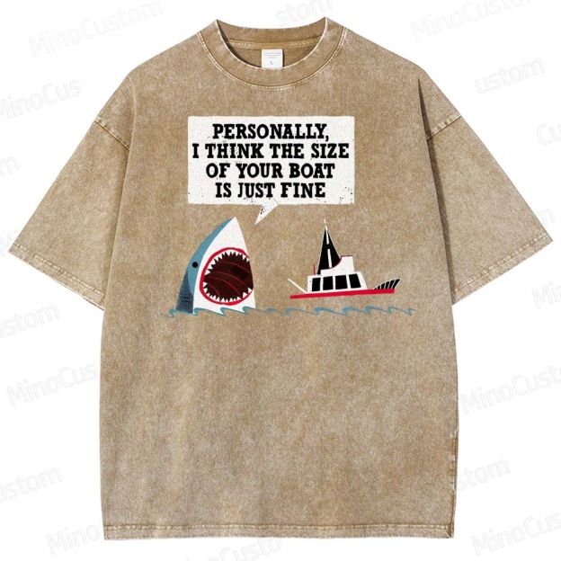 Polite Jaws Washed T-Shirt 