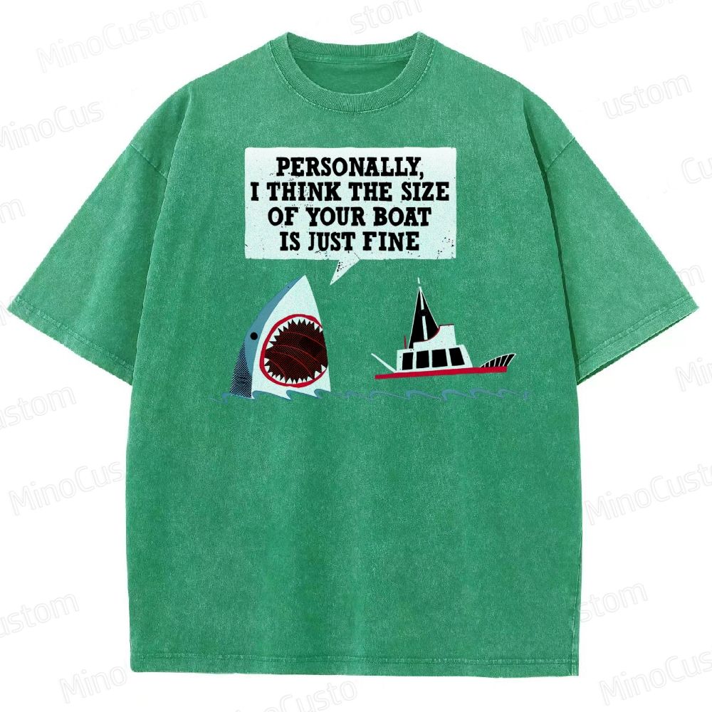 Polite Jaws Washed T-Shirt 
