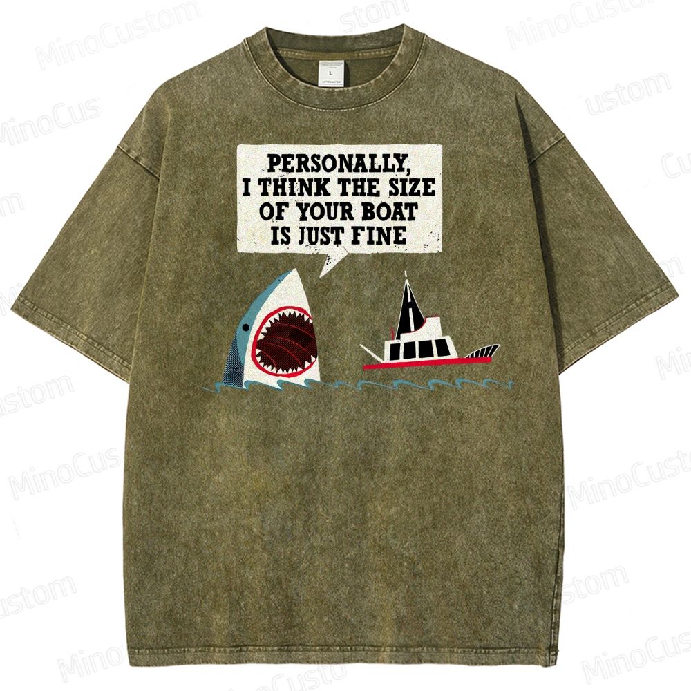Polite Jaws Washed T-Shirt 
