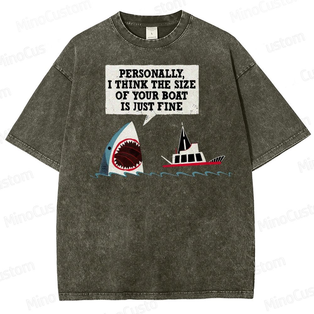 Polite Jaws Washed T-Shirt 