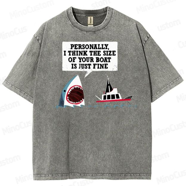 Polite Jaws Washed T-Shirt 
