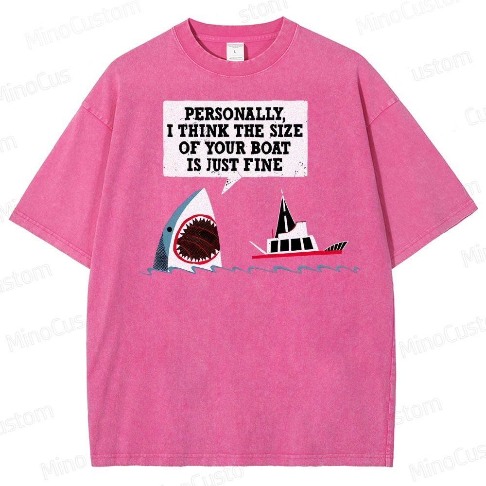 Polite Jaws Washed T-Shirt 