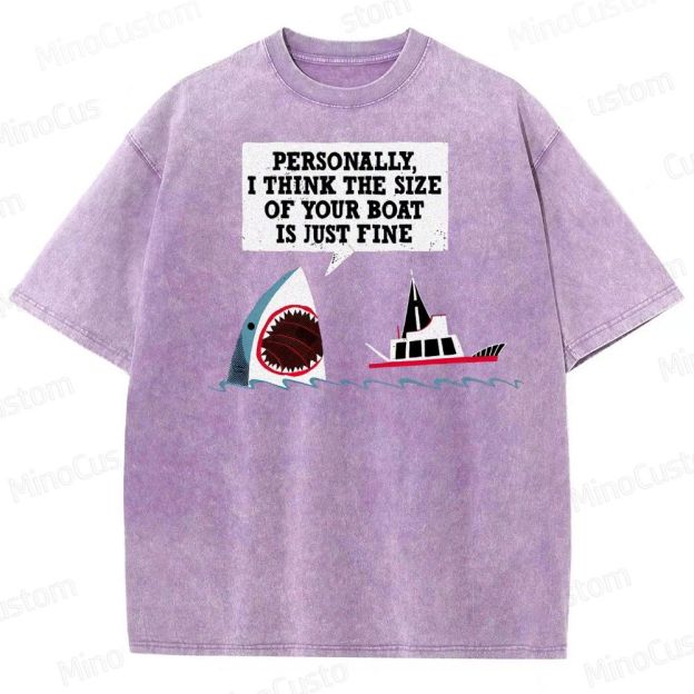 Polite Jaws Washed T-Shirt 