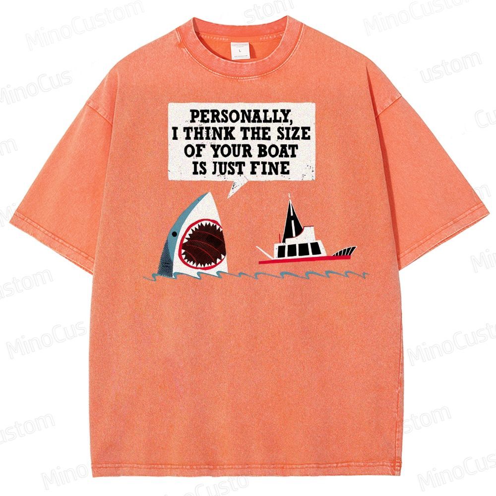 Polite Jaws Washed T-Shirt 