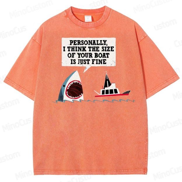 Polite Jaws Washed T-Shirt 