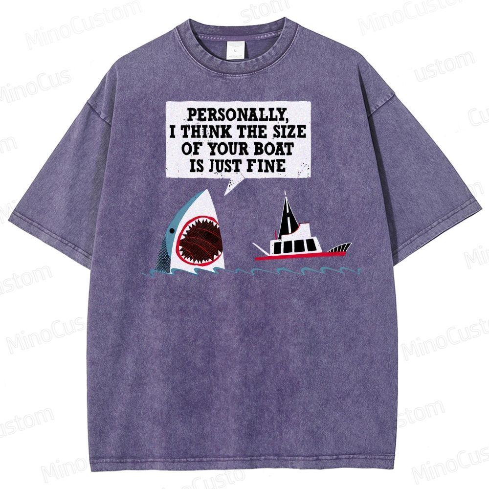 Polite Jaws Washed T-Shirt 