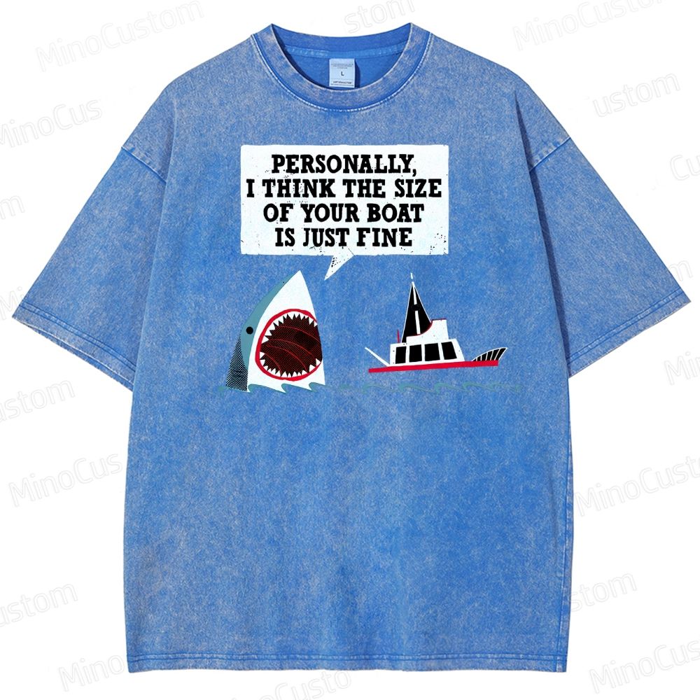 Polite Jaws Washed T-Shirt 