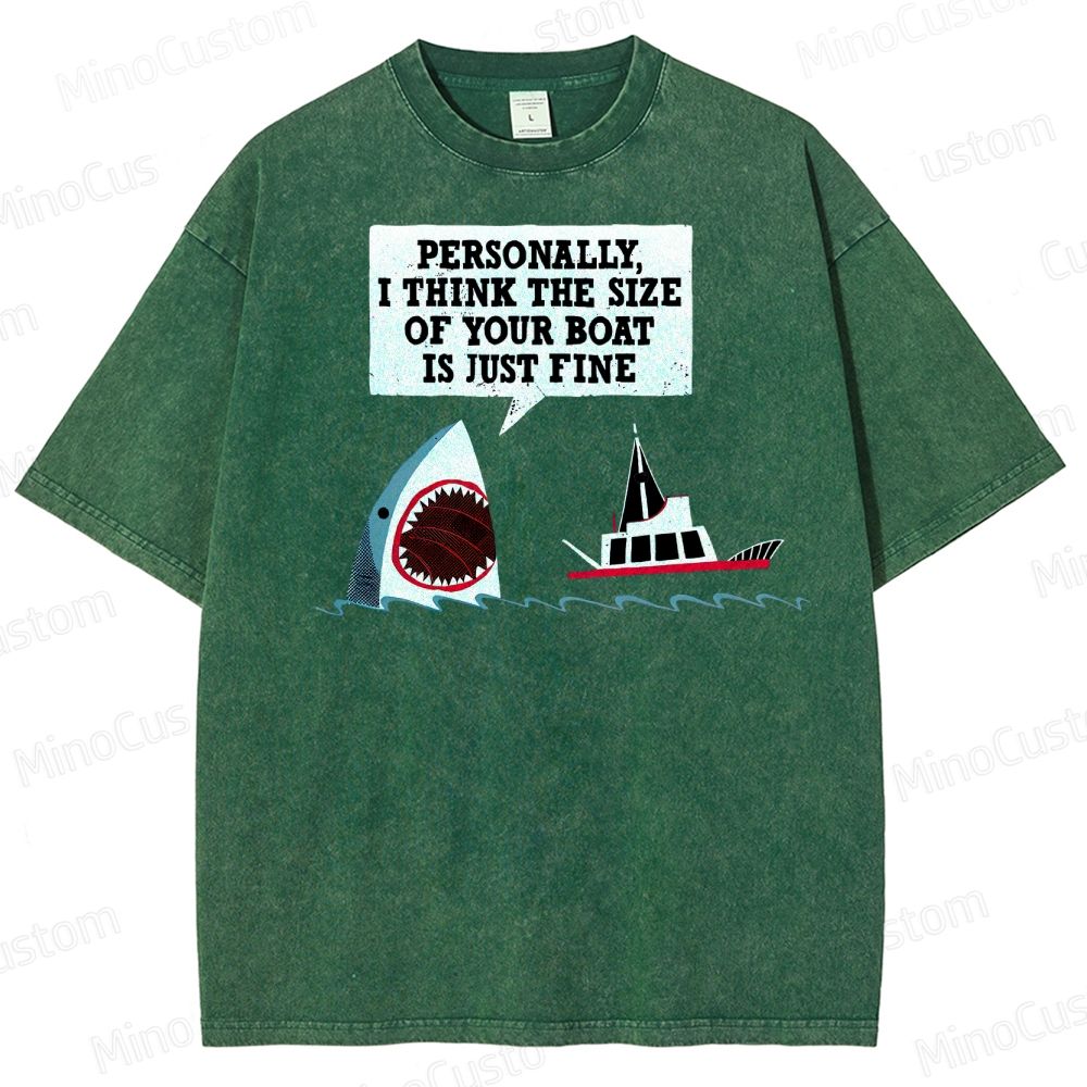 Polite Jaws Washed T-Shirt 
