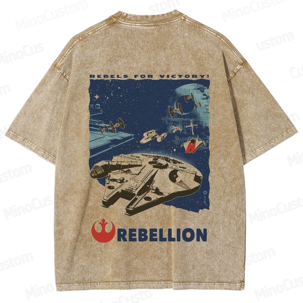 Star Wars Rebellion Washed T - Shirt