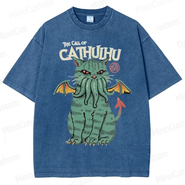 The Call Of Cahuhu Washed T-Shirt 
