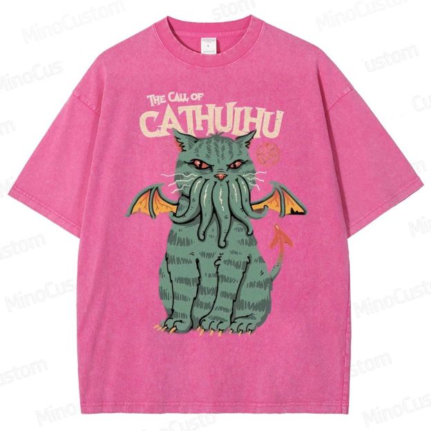 The Call Of Cahuhu Washed T-Shirt 