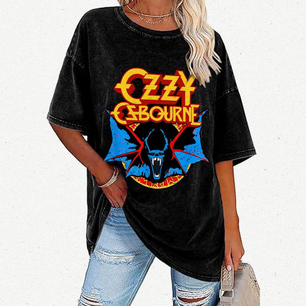 Classic Bat Vintage Distressed T-shirt