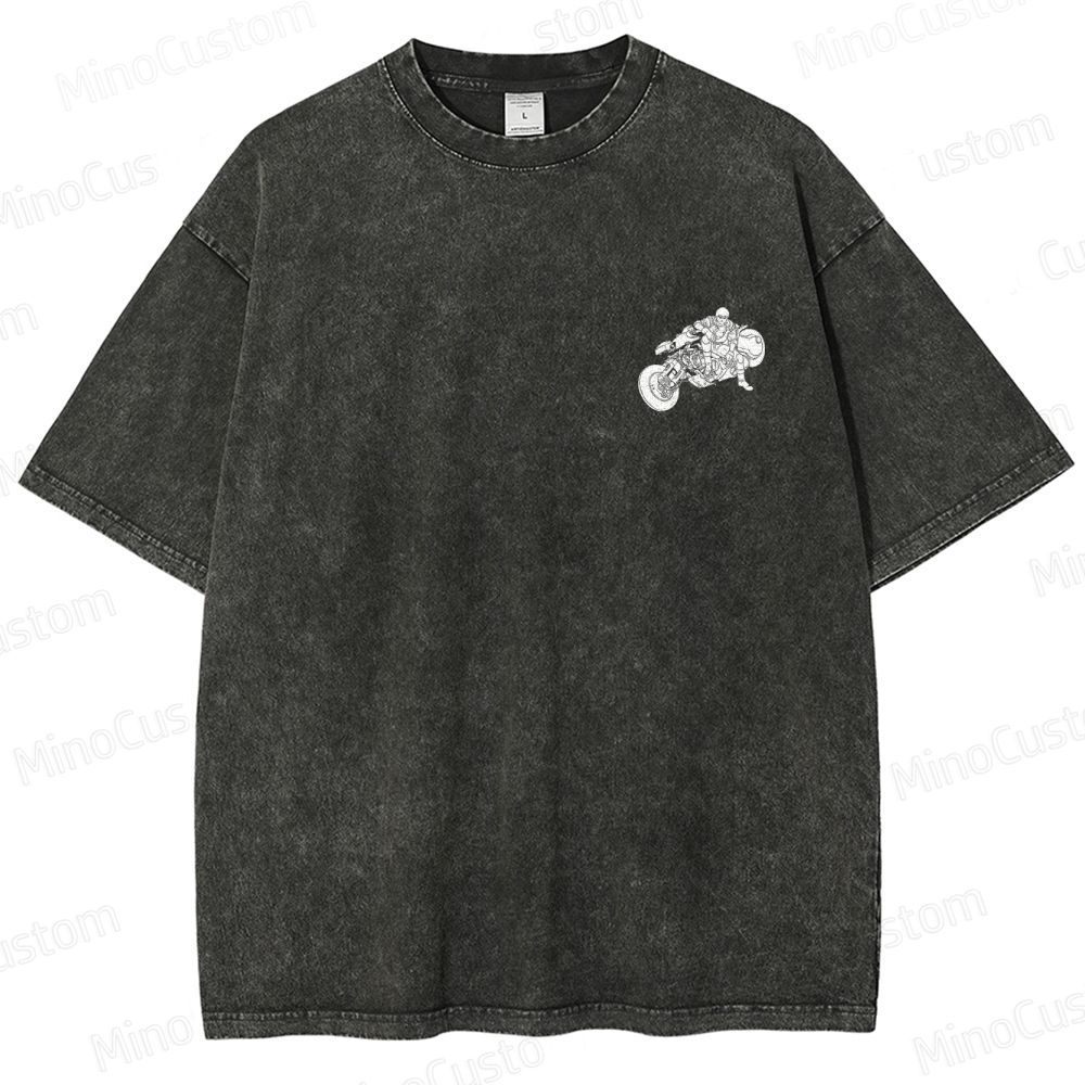 Akira Graphic Washed T - Shirt