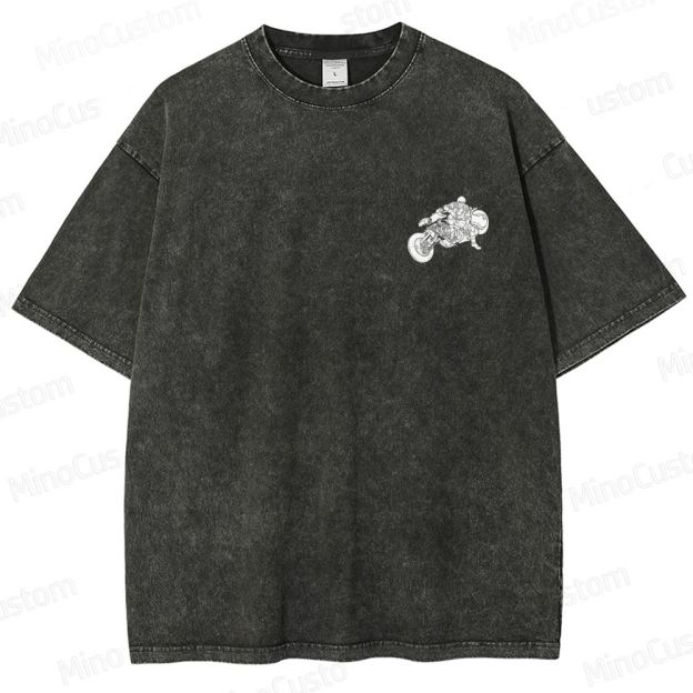 Akira Graphic Washed T - Shirt