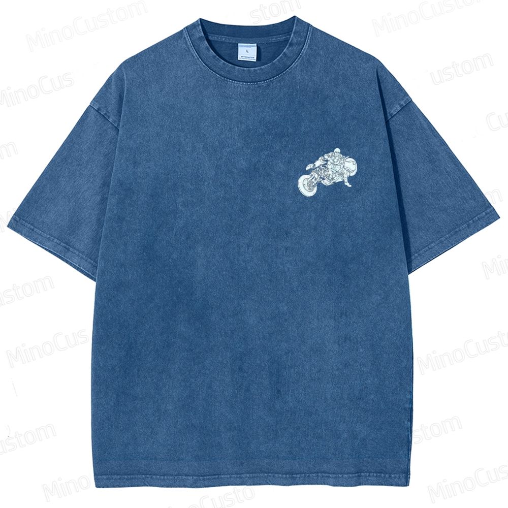 Akira Graphic Washed T - Shirt