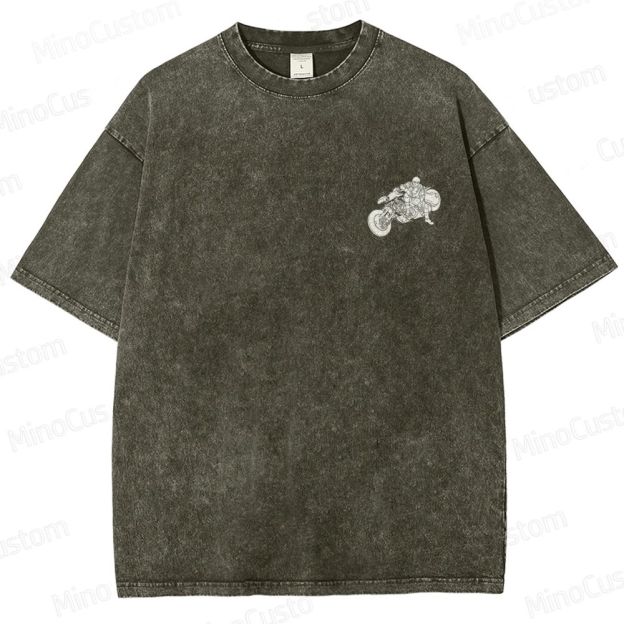 Akira Graphic Washed T - Shirt