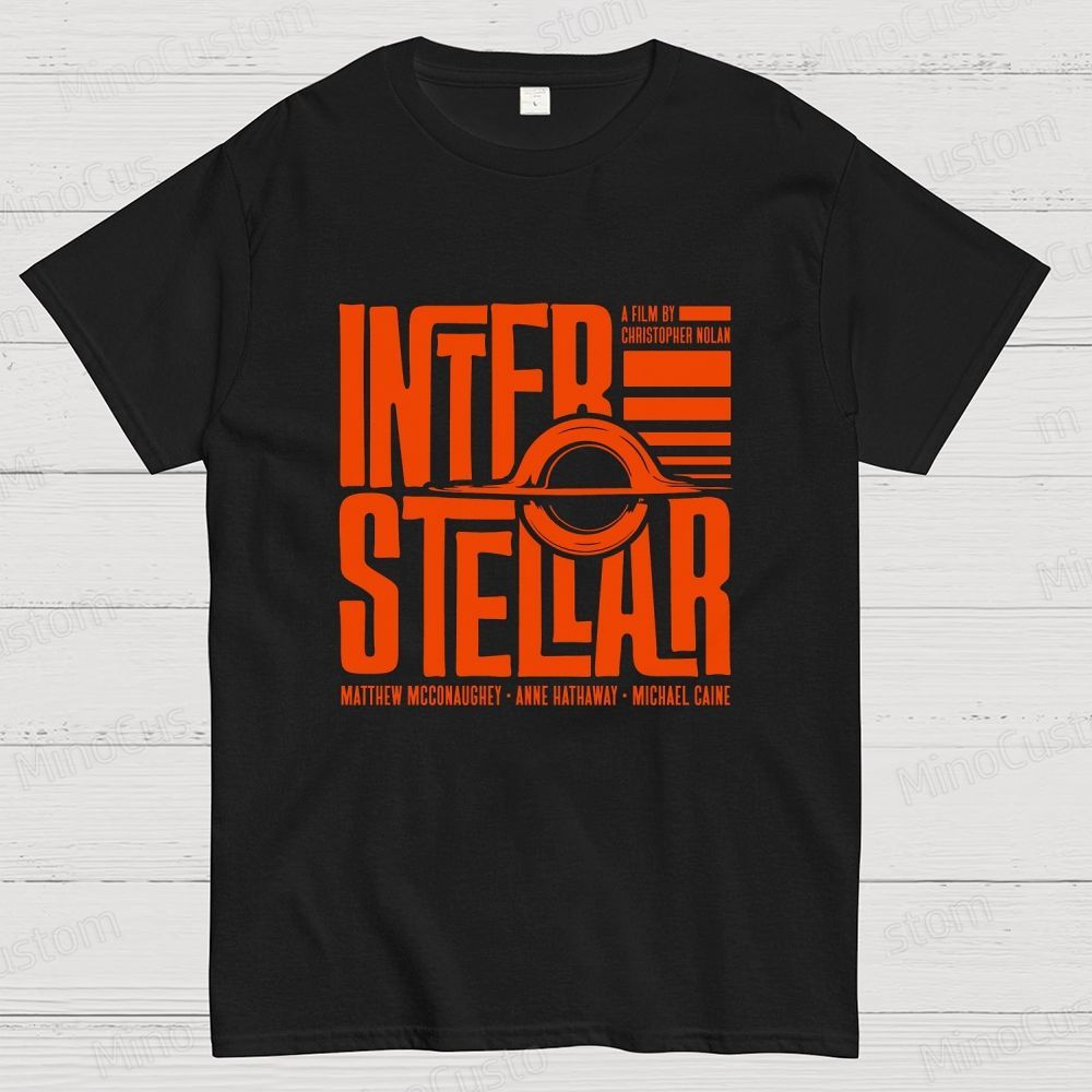 Interstellar Movie Graphic T - Shirt