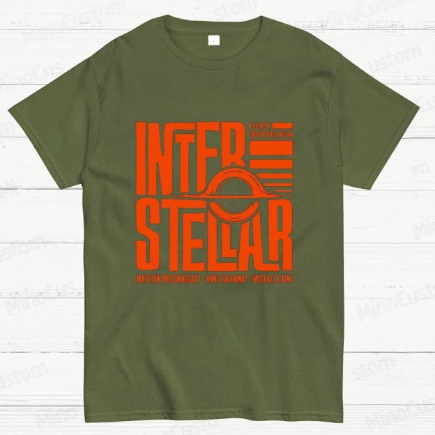 Interstellar Movie Graphic T - Shirt