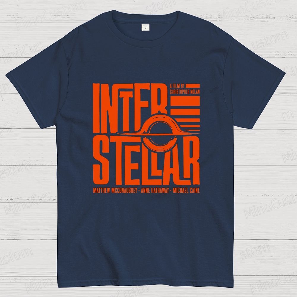 Interstellar Movie Graphic T - Shirt