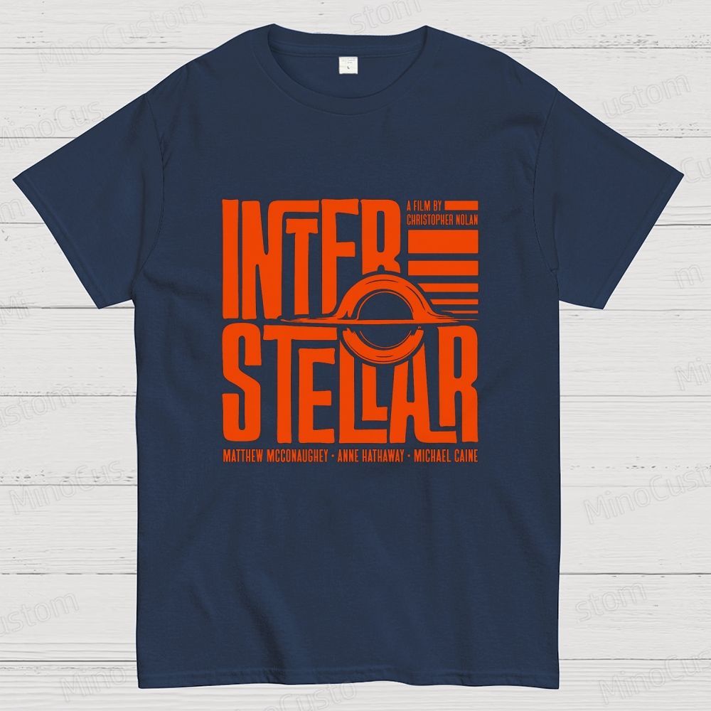 Interstellar Movie Graphic T - Shirt