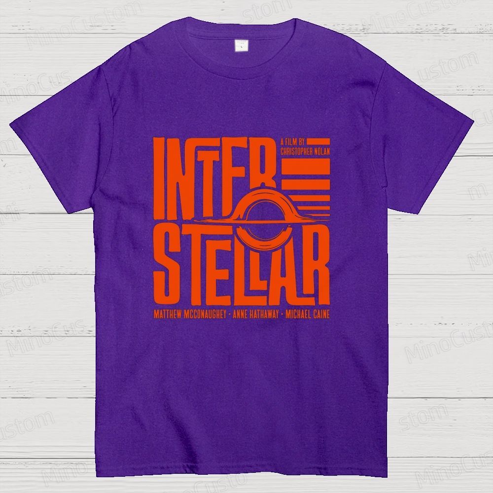 Interstellar Movie Graphic T - Shirt