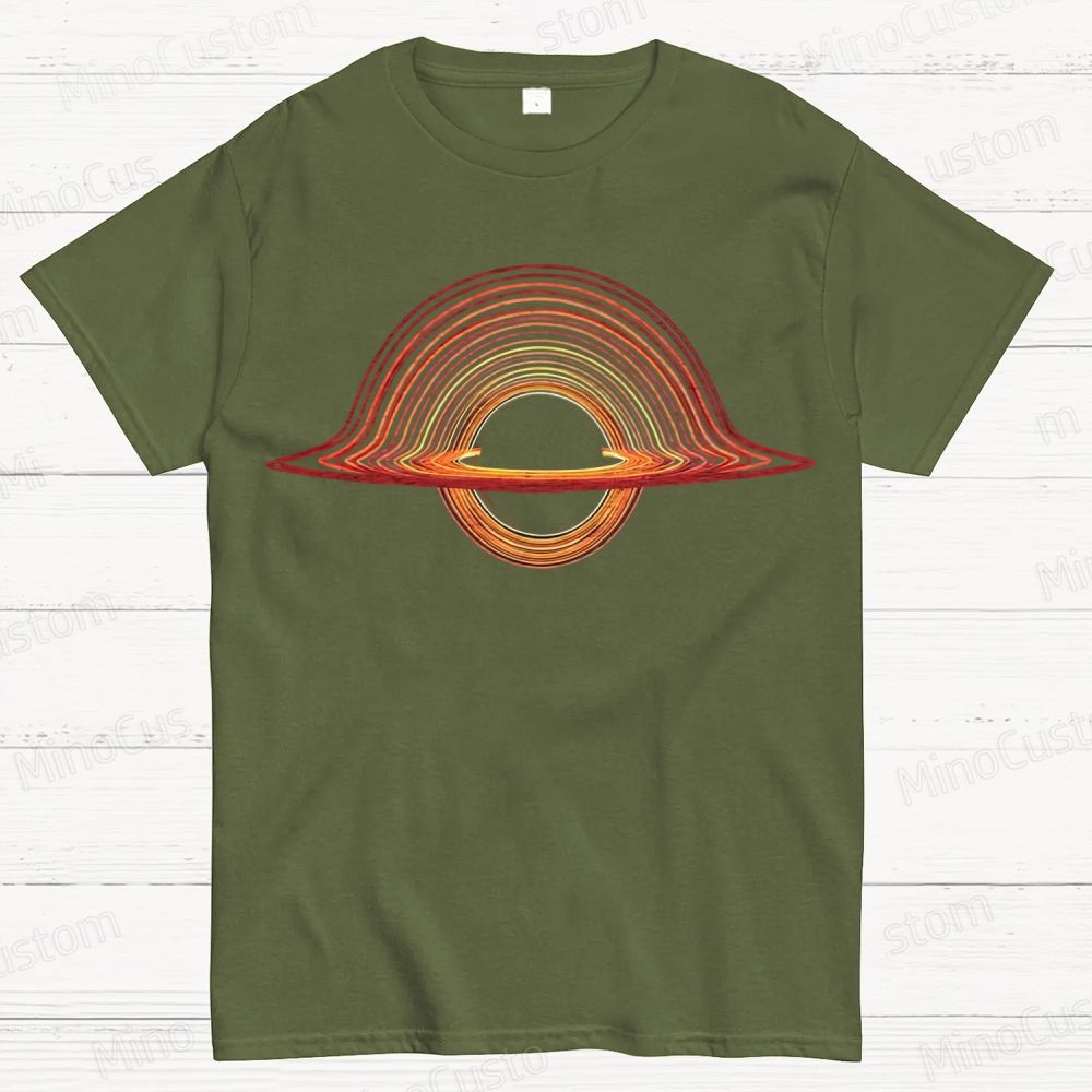 Black Hole Cotton T-shirt 