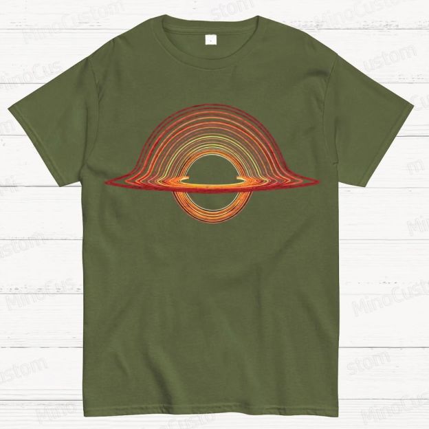 Black Hole Cotton T-shirt 