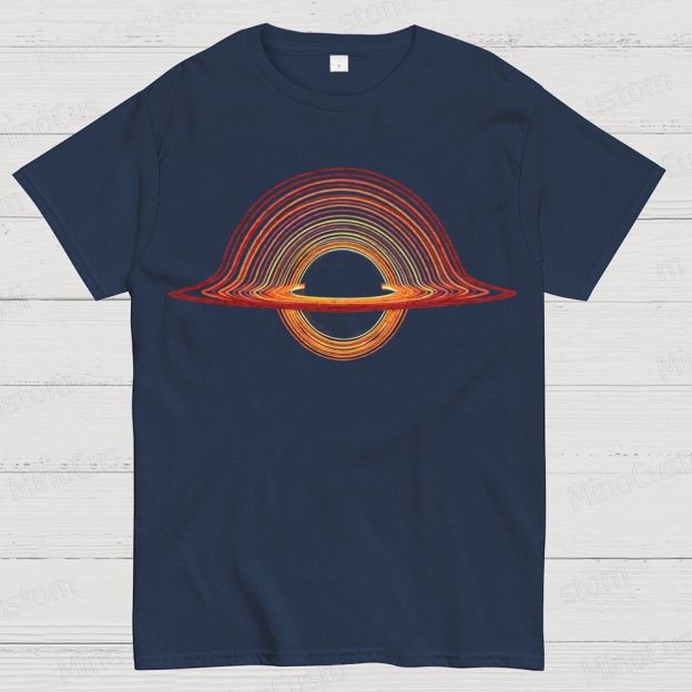 Black Hole Cotton T-shirt 