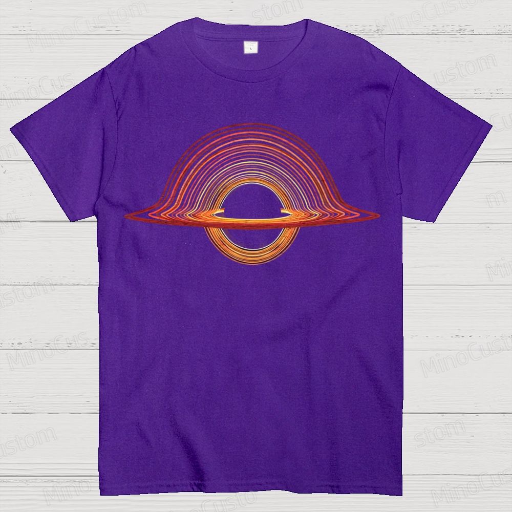 Black Hole Cotton T-shirt 