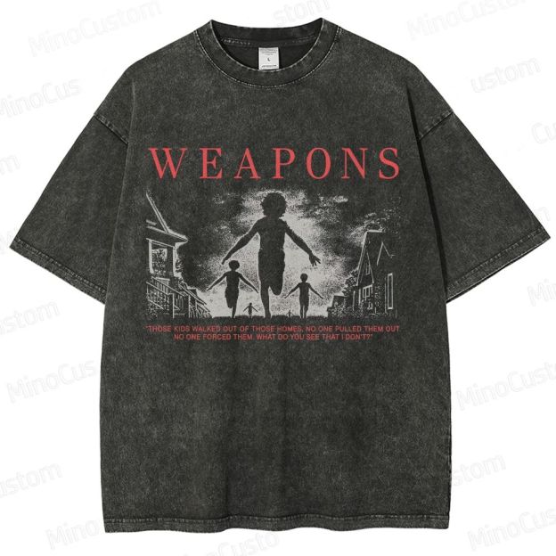 Vintage "WEAPONS" Graphic Washed T-Shirt