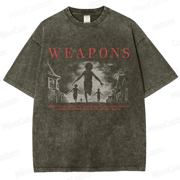 Vintage "WEAPONS" Graphic Washed T-Shirt