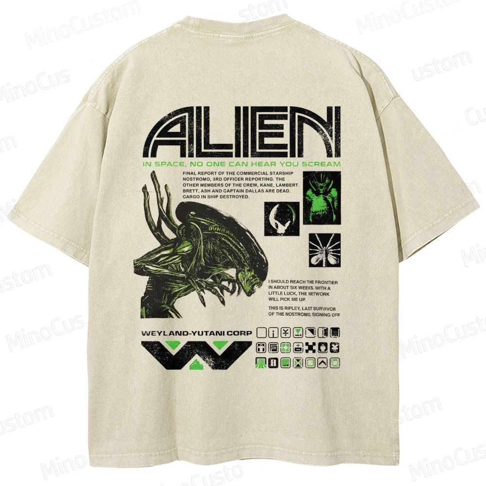 They Prefer It Quiet Washed T-Shirt